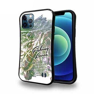 【S-LINE】ブラックバスのバイト　ペイント風　グリーン