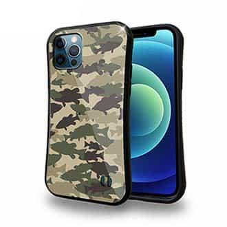 【S-LINE】ブラックバス　迷彩大柄　ブラウンカラー