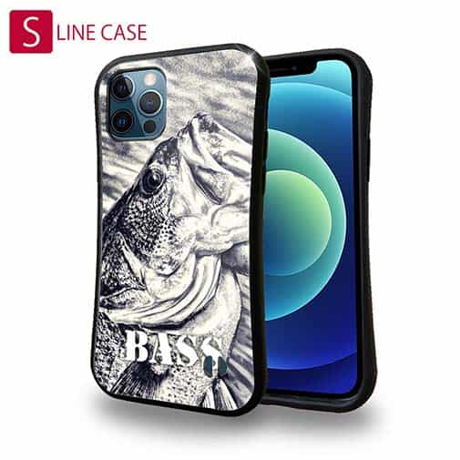 【S-LINE】ブラックバス　ハンドランディング　モノトーン