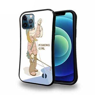 【S-LINE】釣りガール　イラスト