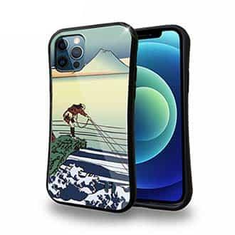 【S-LINE】葛飾北斎　富嶽三十六景 甲州石班澤のイラスト