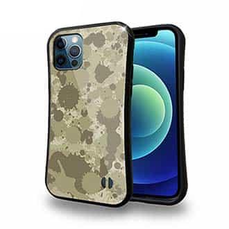 【S-LINE】墨跡　迷彩大柄　ベージュカラー