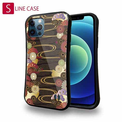 【S-LINE】着物柄 金屏風