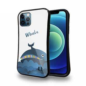 【S-LINE】コミカルなクジラのイラスト