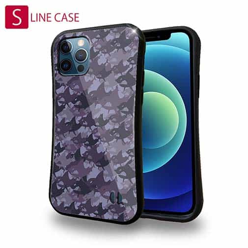 【S-LINE】サメ(SHARK) 迷彩柄 パープルカラー