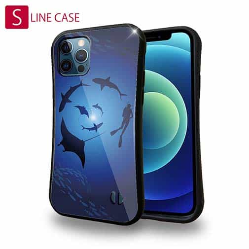 【S-LINE】ダイバー マンタ サメ ダイビング