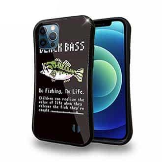 【S-LINE】【釣りざんまい】ドット絵のブラックバス　ブラック