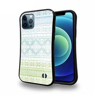 【S-LINE】ノルディック柄 ライムグラデ