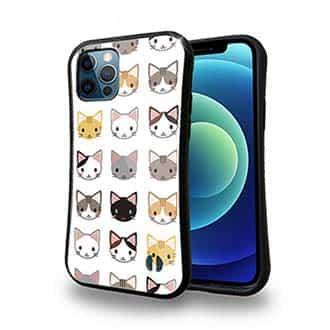 【S-LINE】猫の顔のシームレス