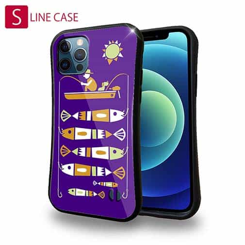 【S-LINE】【釣りざんまい】愛犬と釣りを楽しむアングラー_カラフルパープル