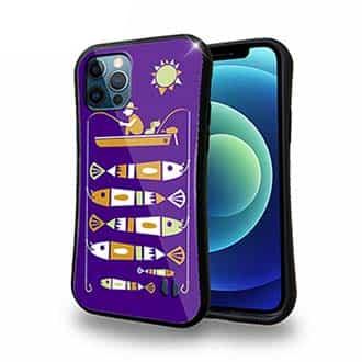 【S-LINE】【釣りざんまい】愛犬と釣りを楽しむアングラー_カラフルパープル