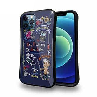 【S-LINE】【釣りざんまい】釣りが好きなんです_カラフルネイビー