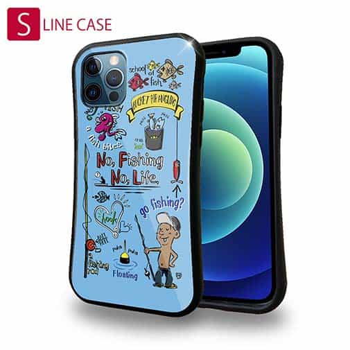 【S-LINE】【釣りざんまい】釣りが好きなんです_カラフルスカイブルー