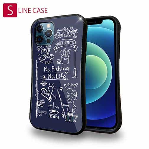 【S-LINE】【釣りざんまい】釣りが好きなんです_ネイビー