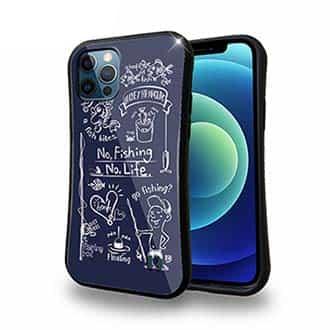 【S-LINE】【釣りざんまい】釣りが好きなんです_ネイビー