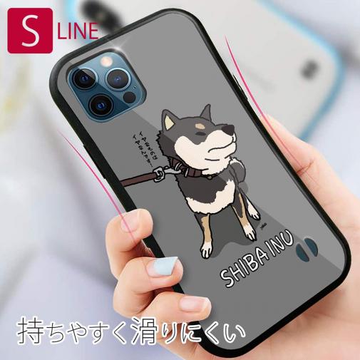 【S-LINE】イヤイヤ柴犬【黒柴】(wakat)