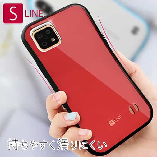 AQUOS sense6 SH-54B/SHG05【S-LINE】ケース6色バージョン