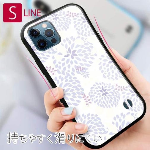 【S-LINE】春花＆夏花 パープル＆ライトブルー