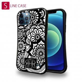 【ROMI HIME】【S-LINE】ヘナ タトゥー　トライバル　花　ブラック＆ホワイト