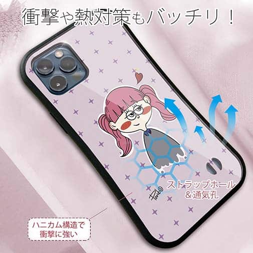 【Pariko】【S-LINE】恋するん女の子(ピンク) アメコミ