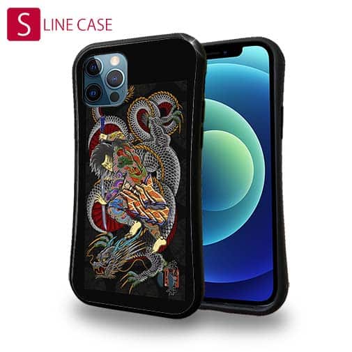 【S-LINE】【彫姫】九紋龍史進と龍 和彫りデザイン