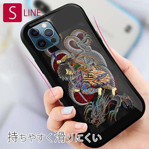 【S-LINE】【彫姫】九紋龍史進と龍　和彫りデザイン