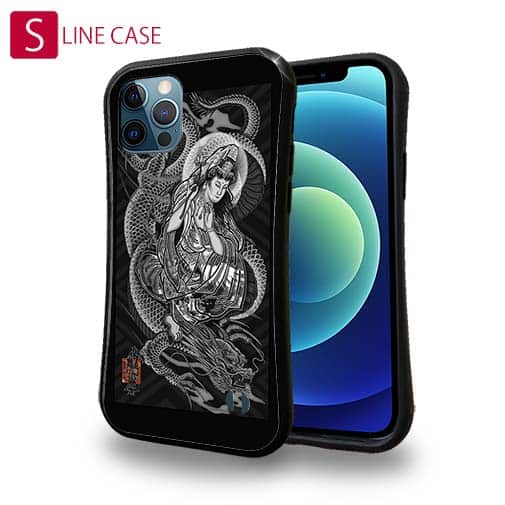 【S-LINE】【彫姫】騎龍観音 和彫りデザイン