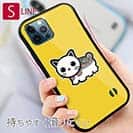 【S-LINE】【彫姫】TATTOO HURTS 猫（イエロー）　和彫りデザイン