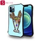 【S-LINE】【彫姫】ドクロパフェ？（ライトブルー）　和彫りデザイン