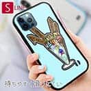 【S-LINE】【彫姫】ドクロパフェ？（ライトブルー）　和彫りデザイン