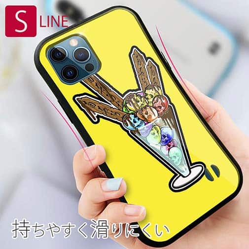 【S-LINE】【彫姫】ドクロパフェ？（イエロー）　和彫りデザイン