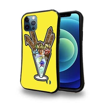 【S-LINE】【彫姫】ドクロパフェ？（イエロー）　和彫りデザイン