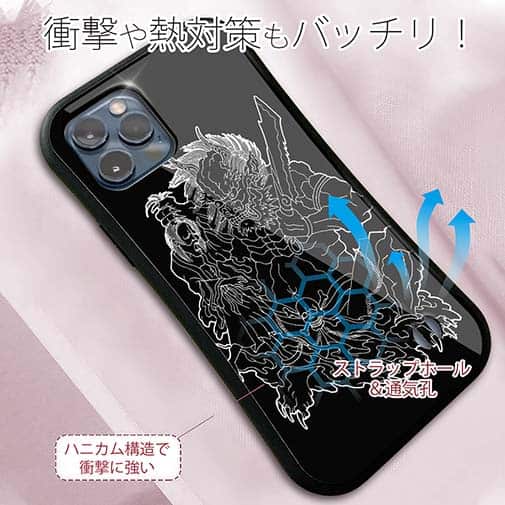 【S-LINE】【彫姫】鬼　和彫りデザイン