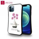 【S-LINE】北欧デザイン ピンクの花