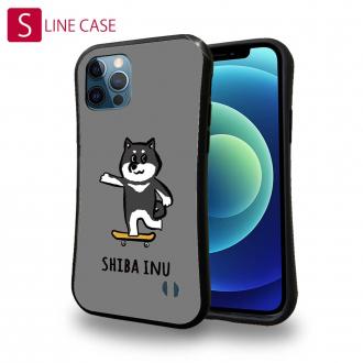 【S-LINE】【ワカボンド】WAKAMAKAシリーズ 柴犬スケボー_黒柴