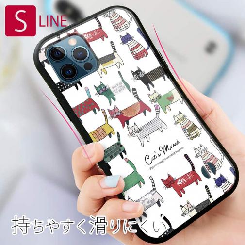 【S-LINE】北欧デザイン 猫の行進