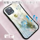 【S-LINE】オイルペイント 青い花