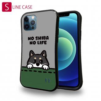 【S-LINE】何か気になる柴犬_黒柴(wakat)