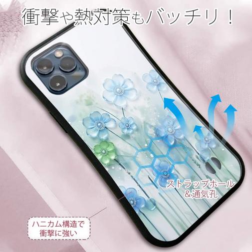 【S-LINE】プラスチックフラワー ブルーNo1