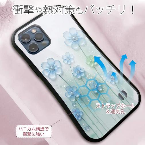 【S-LINE】プラスチックフラワー ブルーNo2