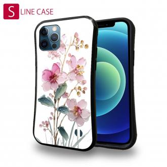 【S-LINE】日本の花画風 ピンク