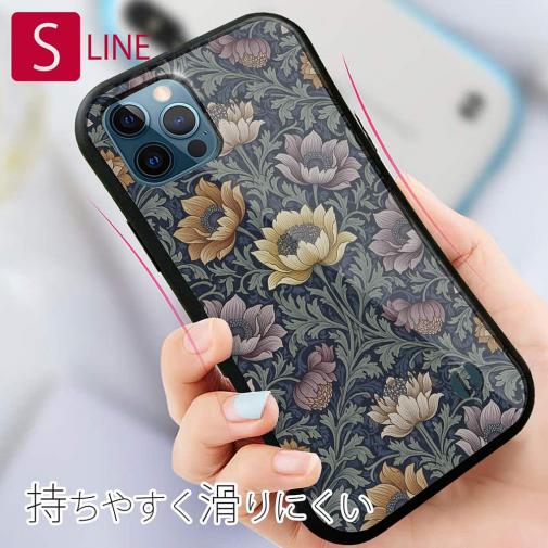 【S-LINE】リバティの大花柄風 スモール・スザンナ