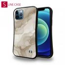 【S-LINE】くすみカラーマーブル調 ベージュ＆ゴールド