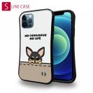 【S-LINE】何か気になるチワワ_ブラックタン(wakat)