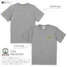 【Tシャツ】3箇所プリント ナチュラルライフ 5.6oz Cotton:100%