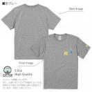 【Tシャツ】3箇所プリント Thank You 5.6oz Cotton:100%