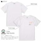 【Tシャツ】3箇所プリント プランツデザイン No.4 5.6oz Cotton:100%