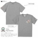 【Tシャツ】3箇所プリント プランツデザイン No.3 5.6oz Cotton:100%