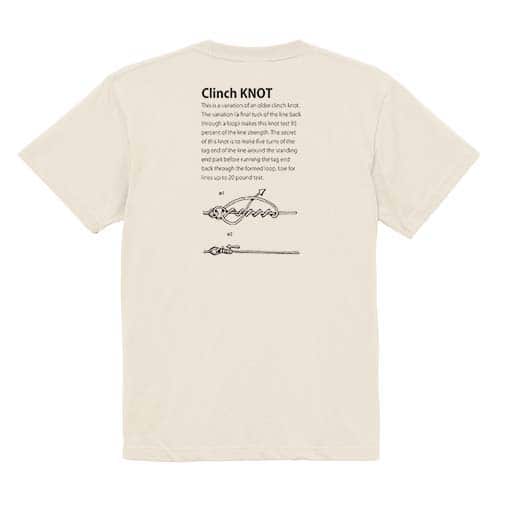 【Tシャツ】クリンチノット 5.6oz Cotton:100%