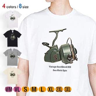 【Tシャツ】ビンテージリール 5.6oz Cotton:100%